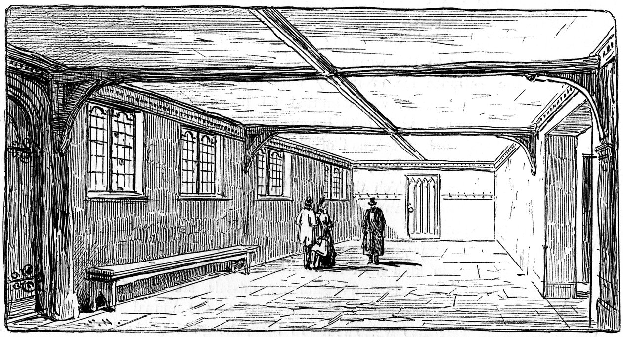 El Guildhall, Stratford-upon-Avon, Warwickshire, 1885 de Edward Hull