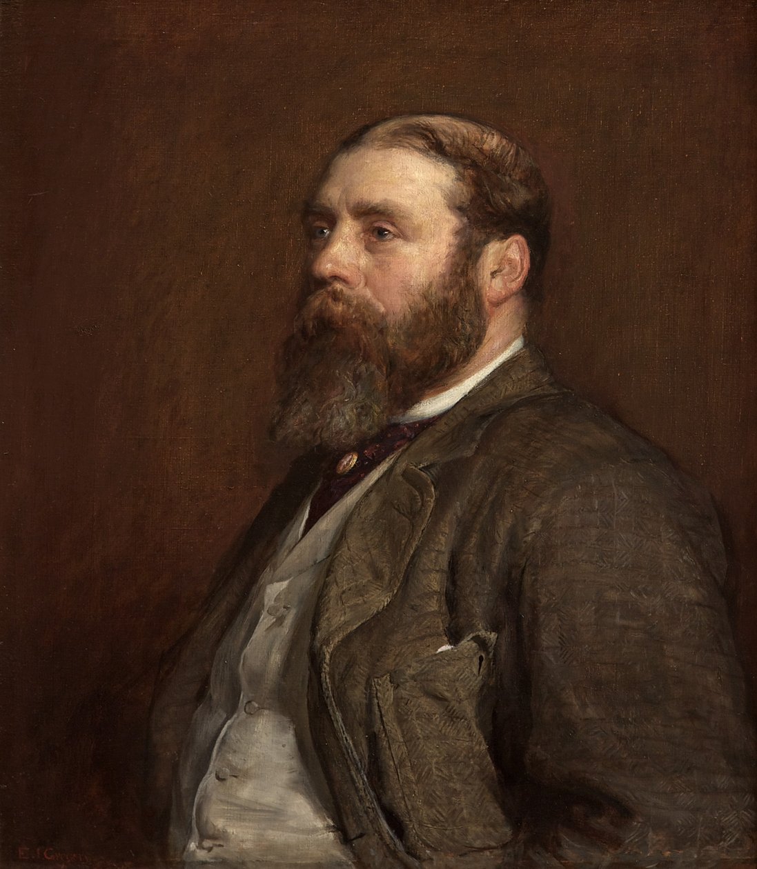 William Henry Wills, Esq., M.P. (Lord Winterstoke), c.1880 de Edward John Gregory