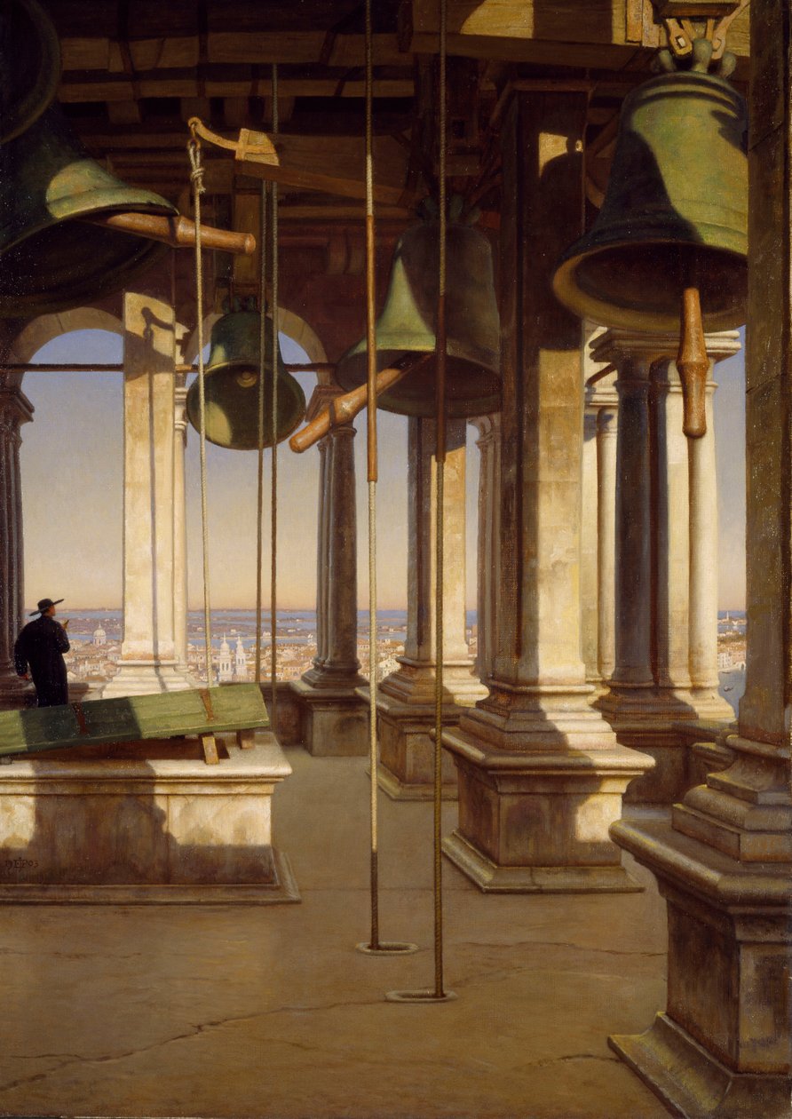 Las Campanas de San Marcos, Venecia, 1903 de Edward John Poynter