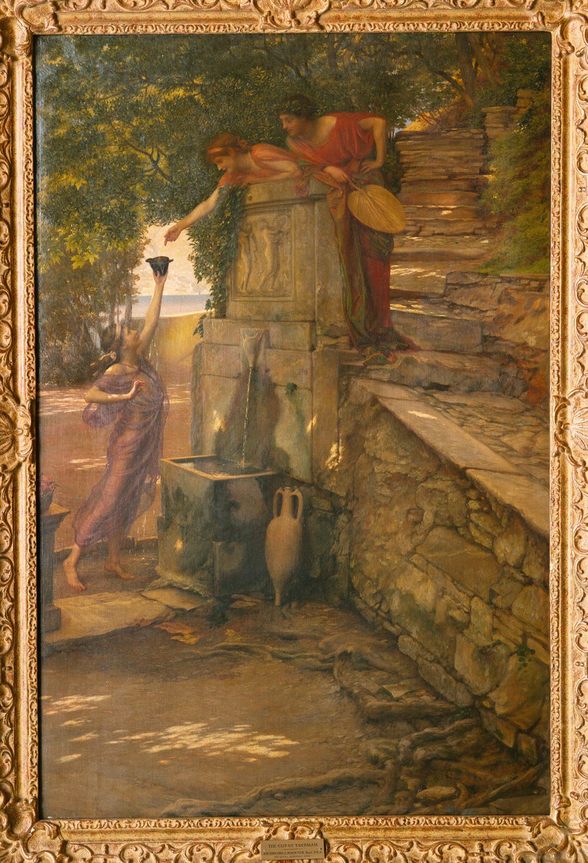 La Copa de Tántalo de Edward John Poynter
