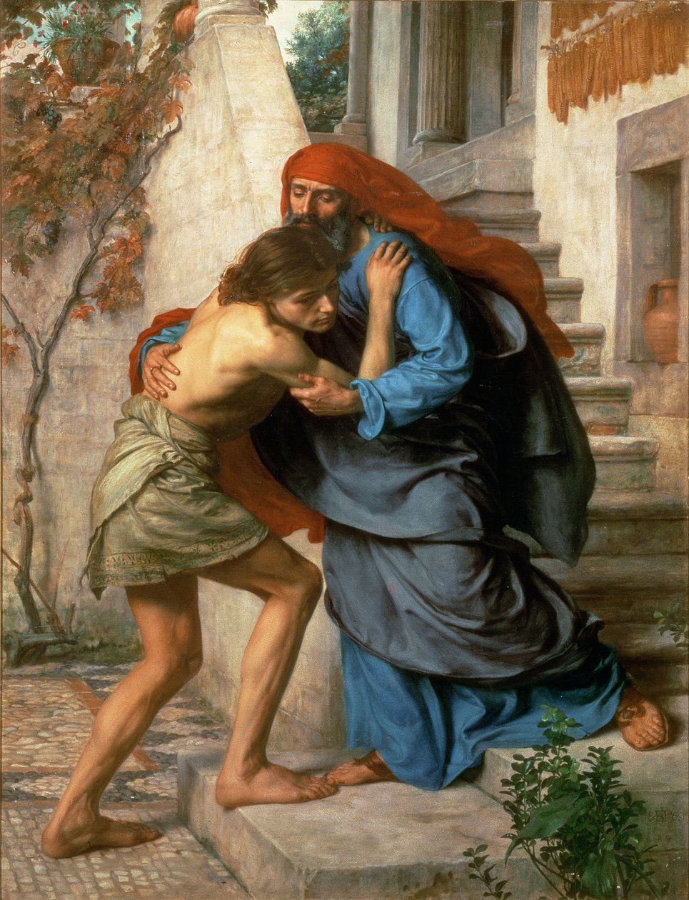 El Regreso del Pródigo, 1869 de Edward John Poynter