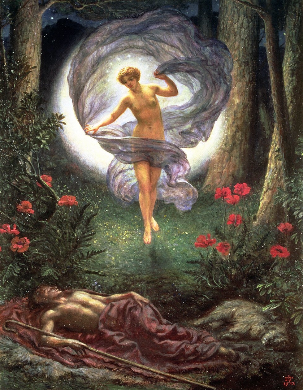 Las visiones de Endimión de Edward John Poynter
