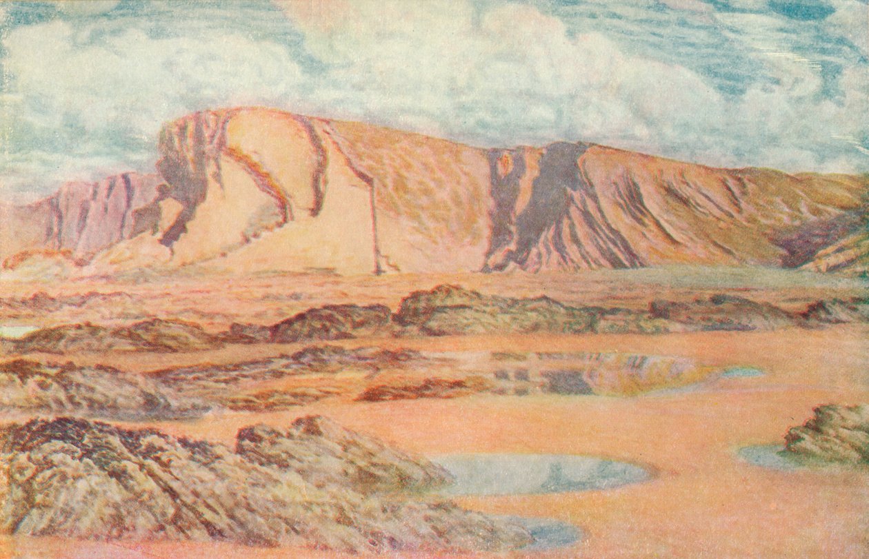 Las murallas de la vieja Inglaterra Bude, c1886, 1914 de Edward John Poynter