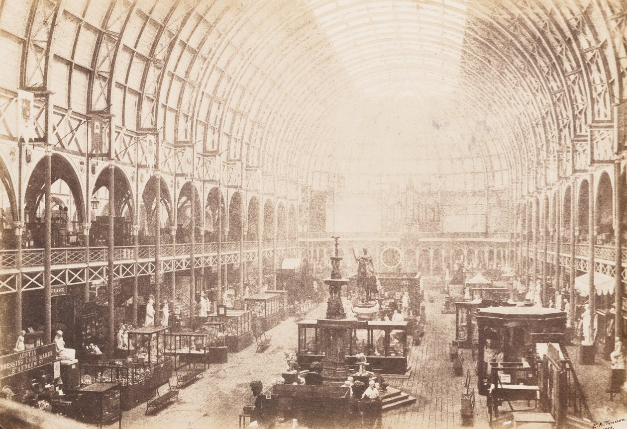 La Gran Exposición Industrial de Dublín de 1853,1853 (foto) de Edward King-Tenison