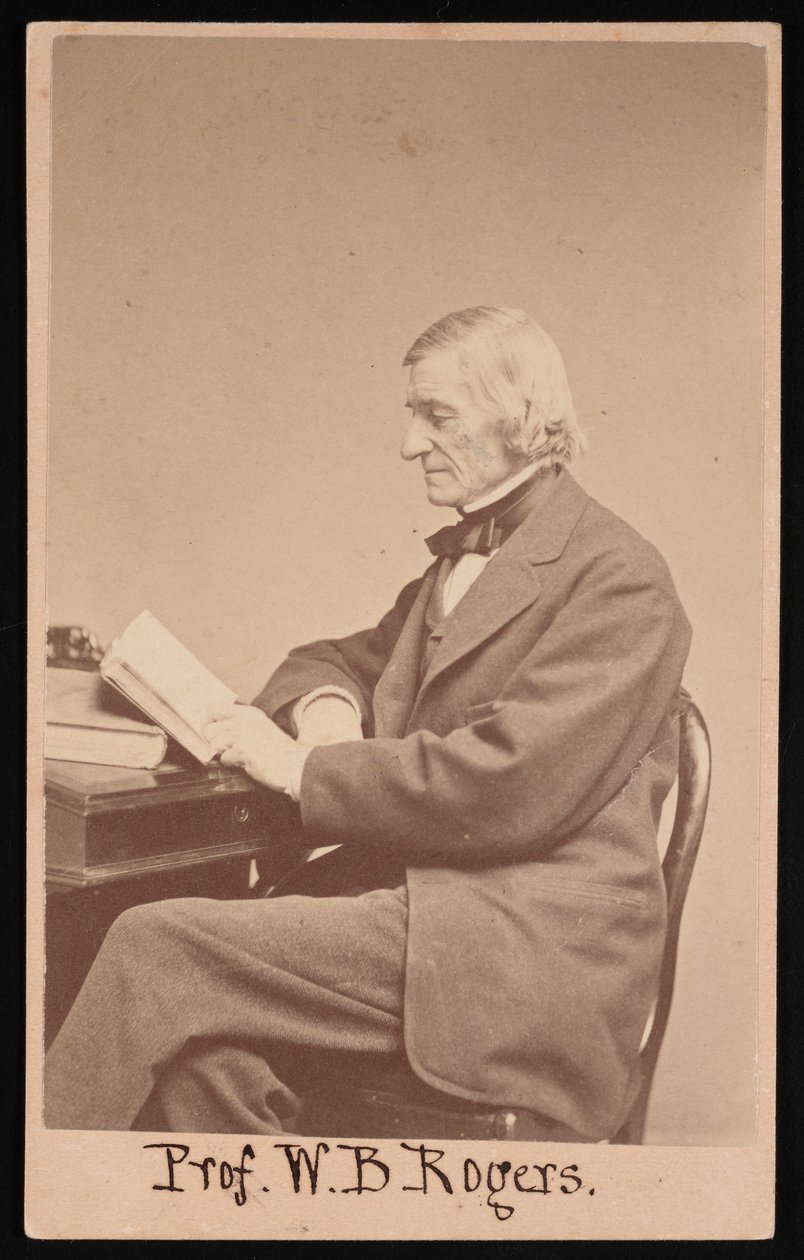 Retrato de William Barton Rogers 1804-1882, entre 1866 y 1873 de Edward L Allen