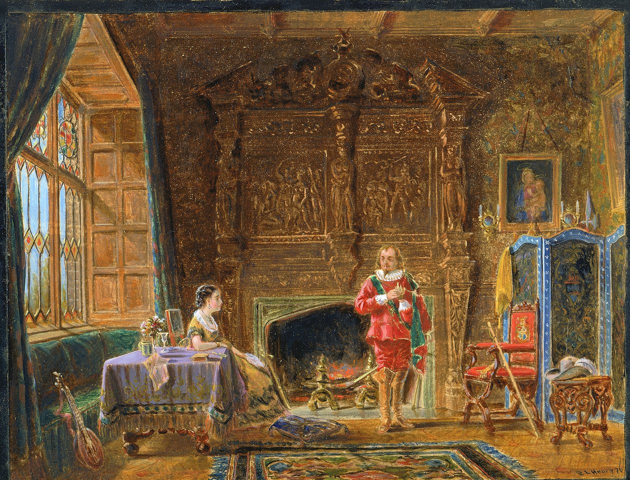 Interior de Edward Lamson Henry
