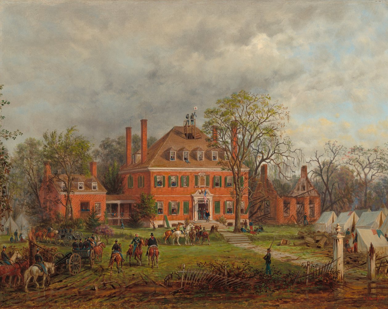 La vieja casa de Westover de Edward Lamson Henry