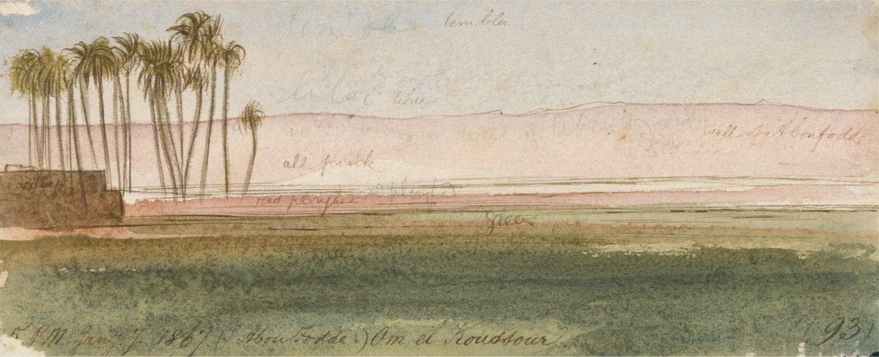 (Jeque Abu Fodde) Om el Koussour de Edward Lear
