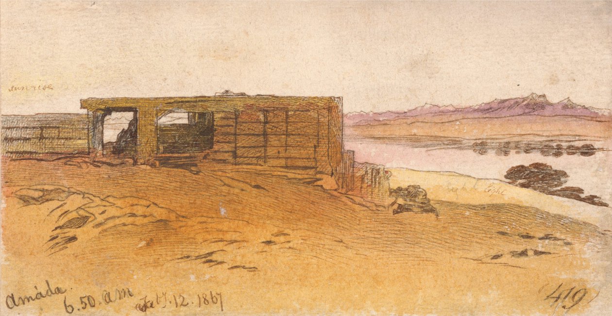 Amada, 6:50 am, 12 febrero 1867 (419) de Edward Lear