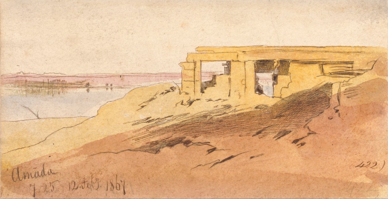 Amada, 7:25 am, 12 febrero 1867 (422) de Edward Lear