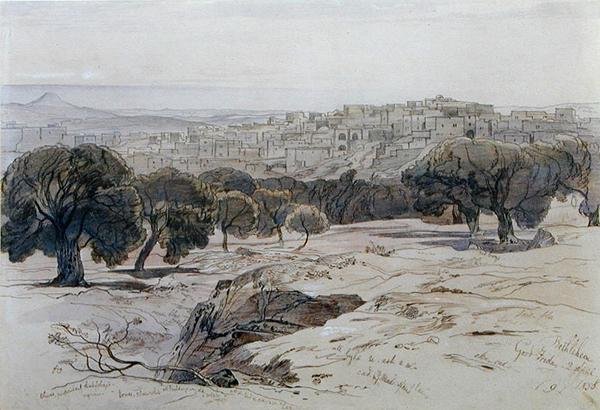 Belén - Viernes Santo, 2 de abril de 1858 de Edward Lear