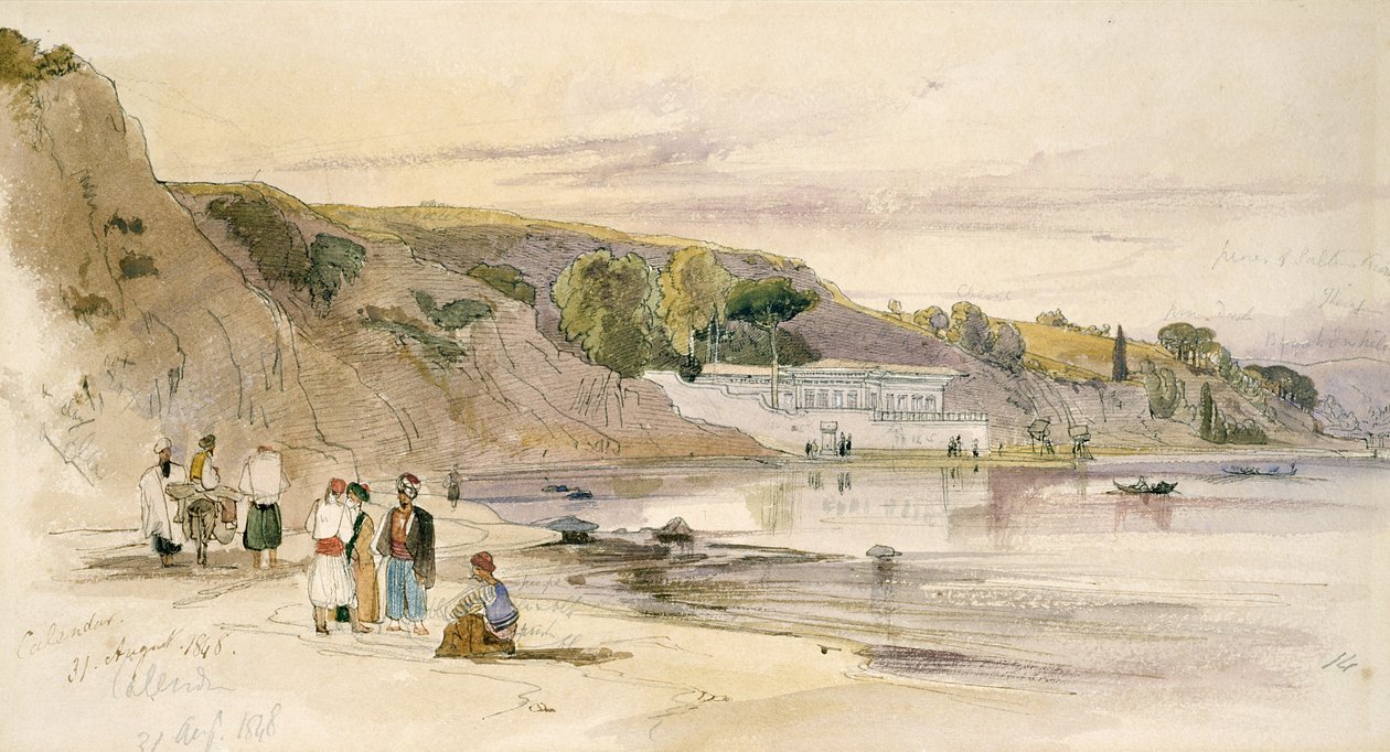 Calendario, 1848 de Edward Lear