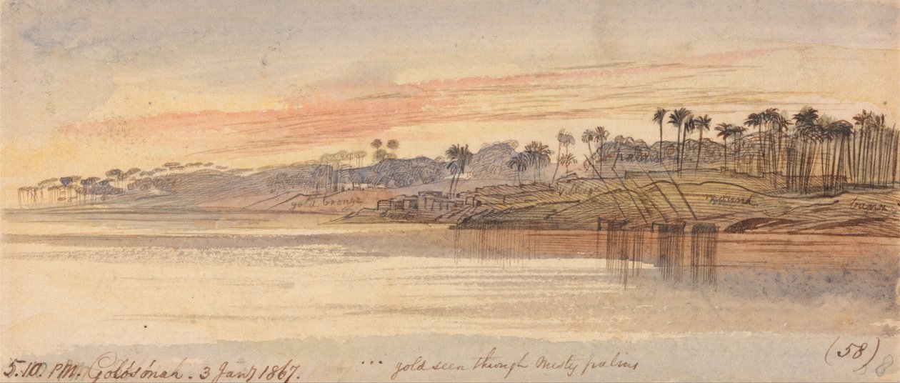Golosoneh, 17:10, 3 de enero de 1867 (58) de Edward Lear