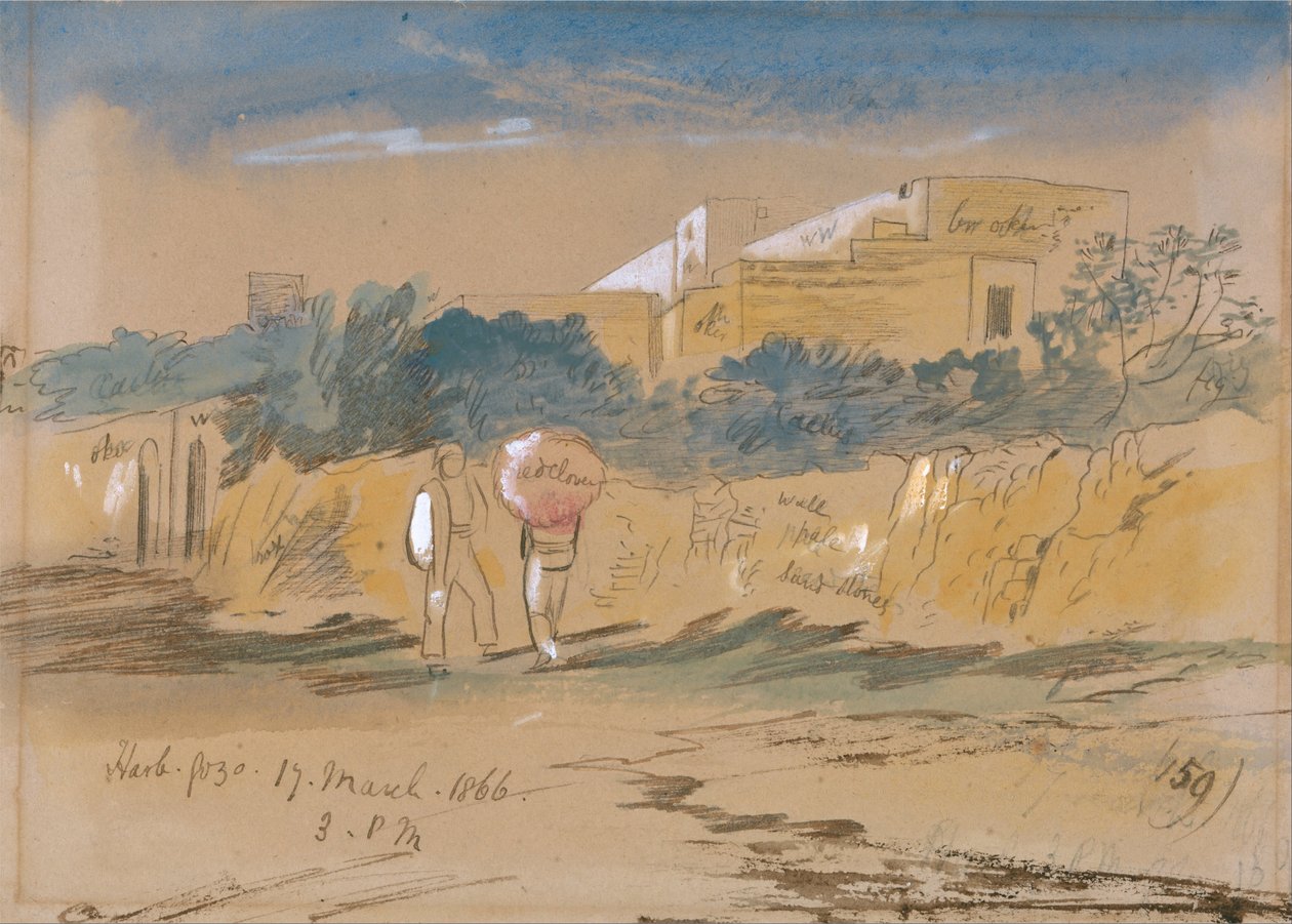 Puerto Gozo de Edward Lear