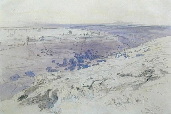 Jerusalén, 24-28 de abril de 1858 de Edward Lear
