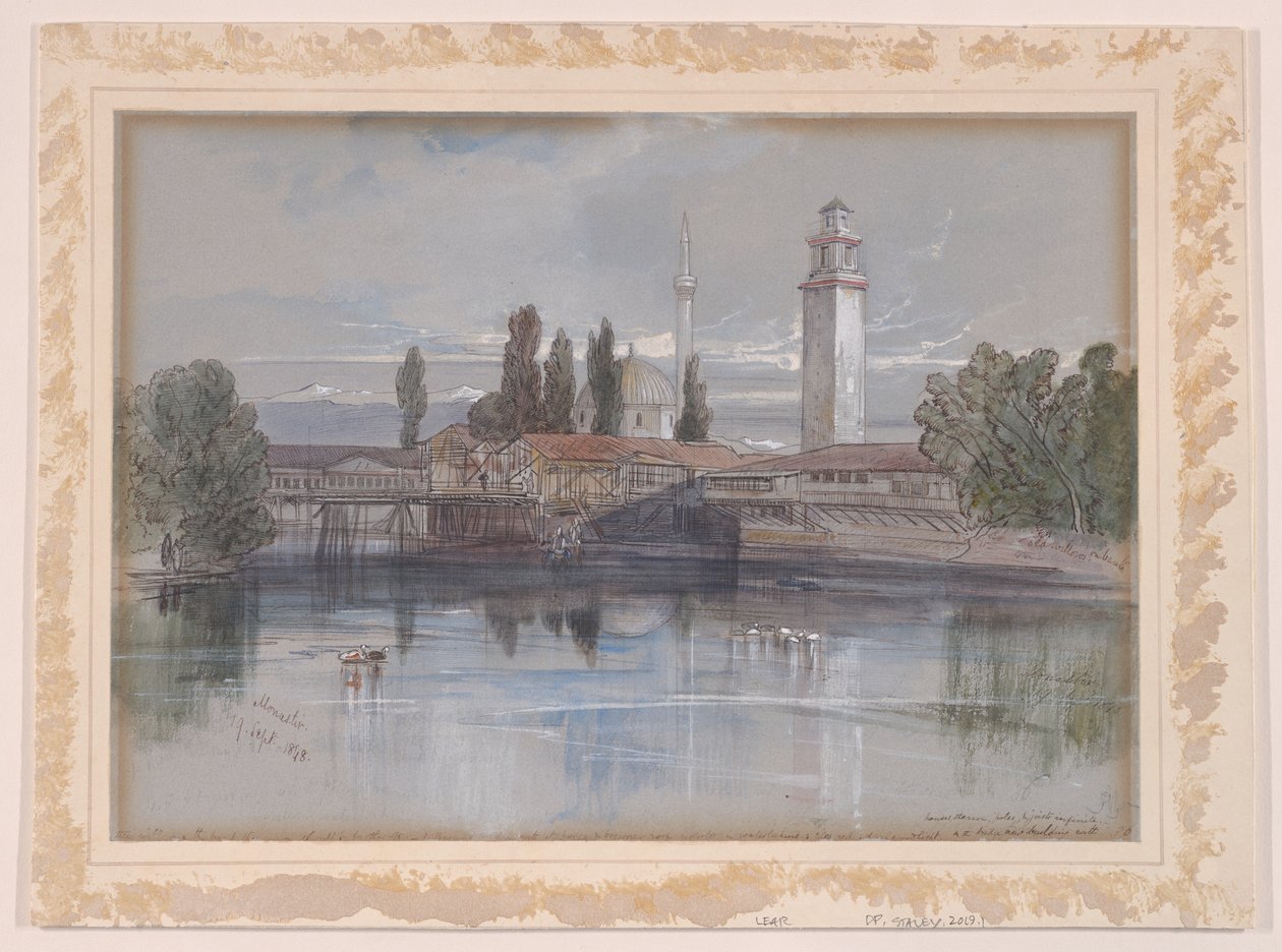 Monasterio de Edward Lear