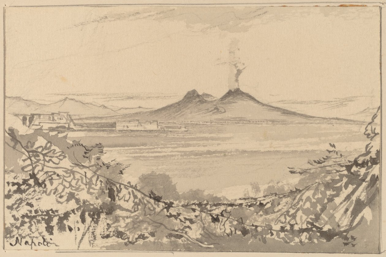 Nápoles, 1884-1885 de Edward Lear