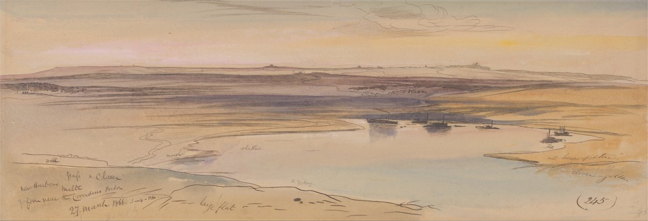 Puerto Nuevo, Malta de Edward Lear