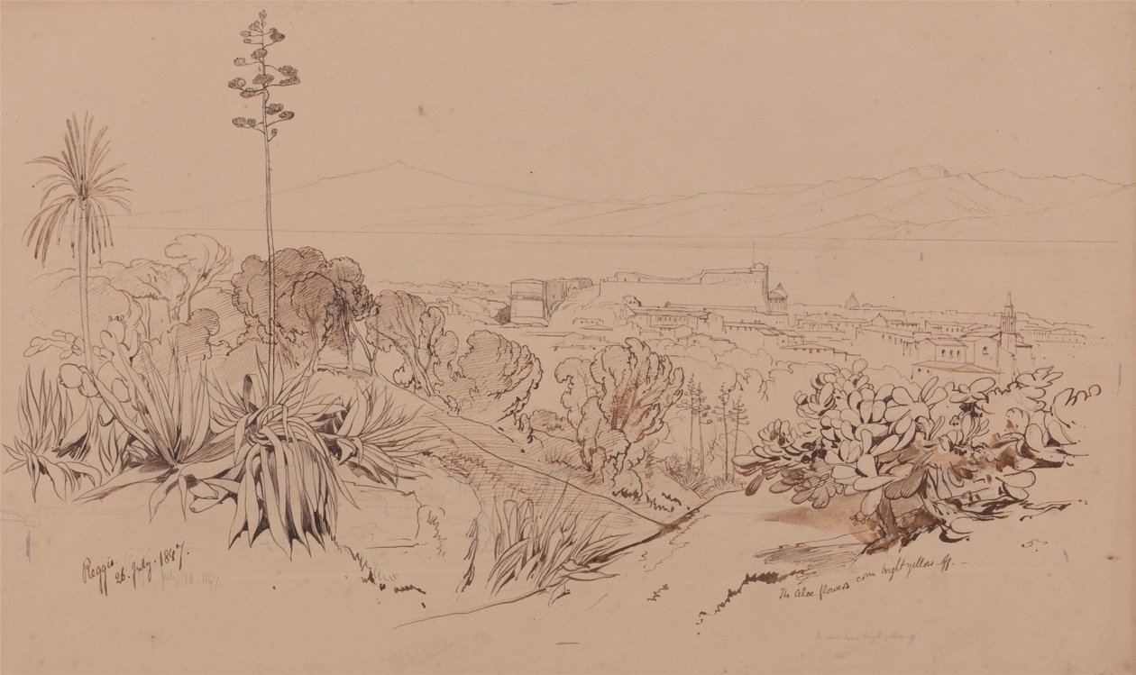 Reggio, 26 de julio de 1847 de Edward Lear