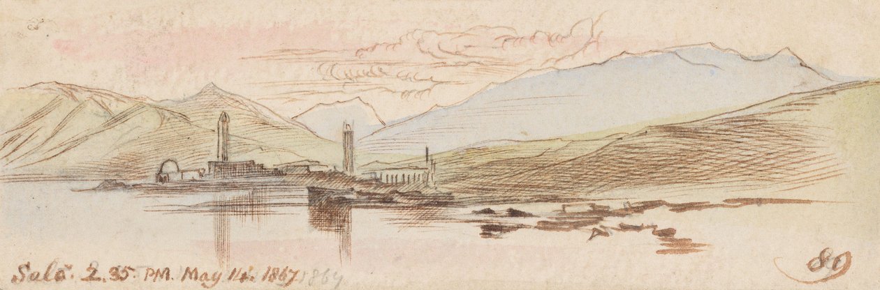 Salo; 14 de mayo de 1867, a las 14:35 (89) de Edward Lear