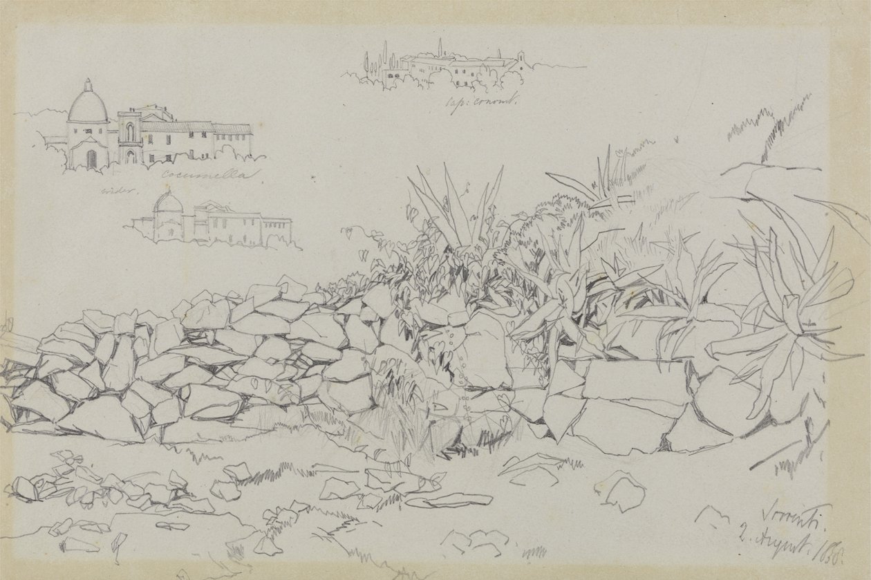 Sorrento, 2 de agosto de 1838 de Edward Lear