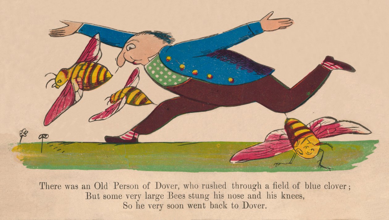 Había una anciana de Dover de Edward Lear