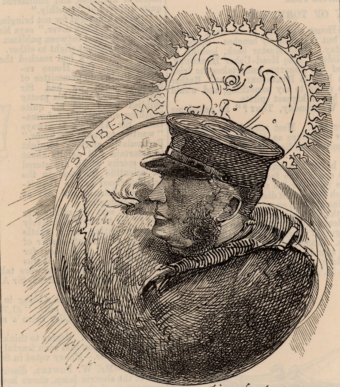 Caricatura de Thomas Brassey de Edward Linley Sambourne