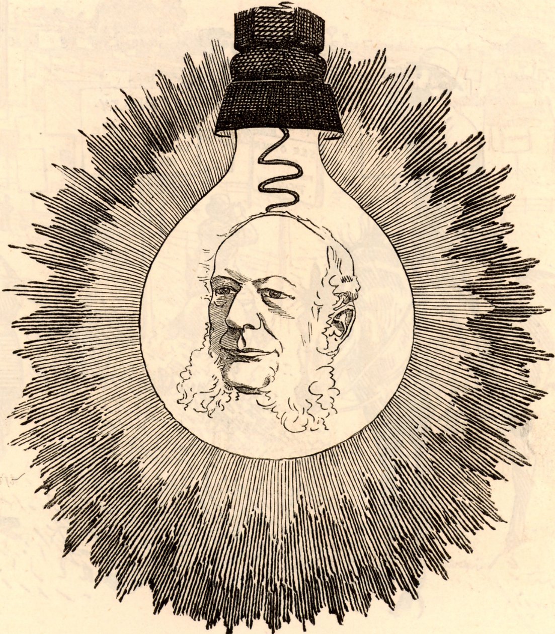 Charles William Siemens (1823-1883) de Edward Linley Sambourne