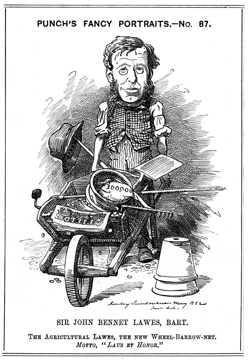 John Bennett Lawes, agricultor inglés de Edward Linley Sambourne