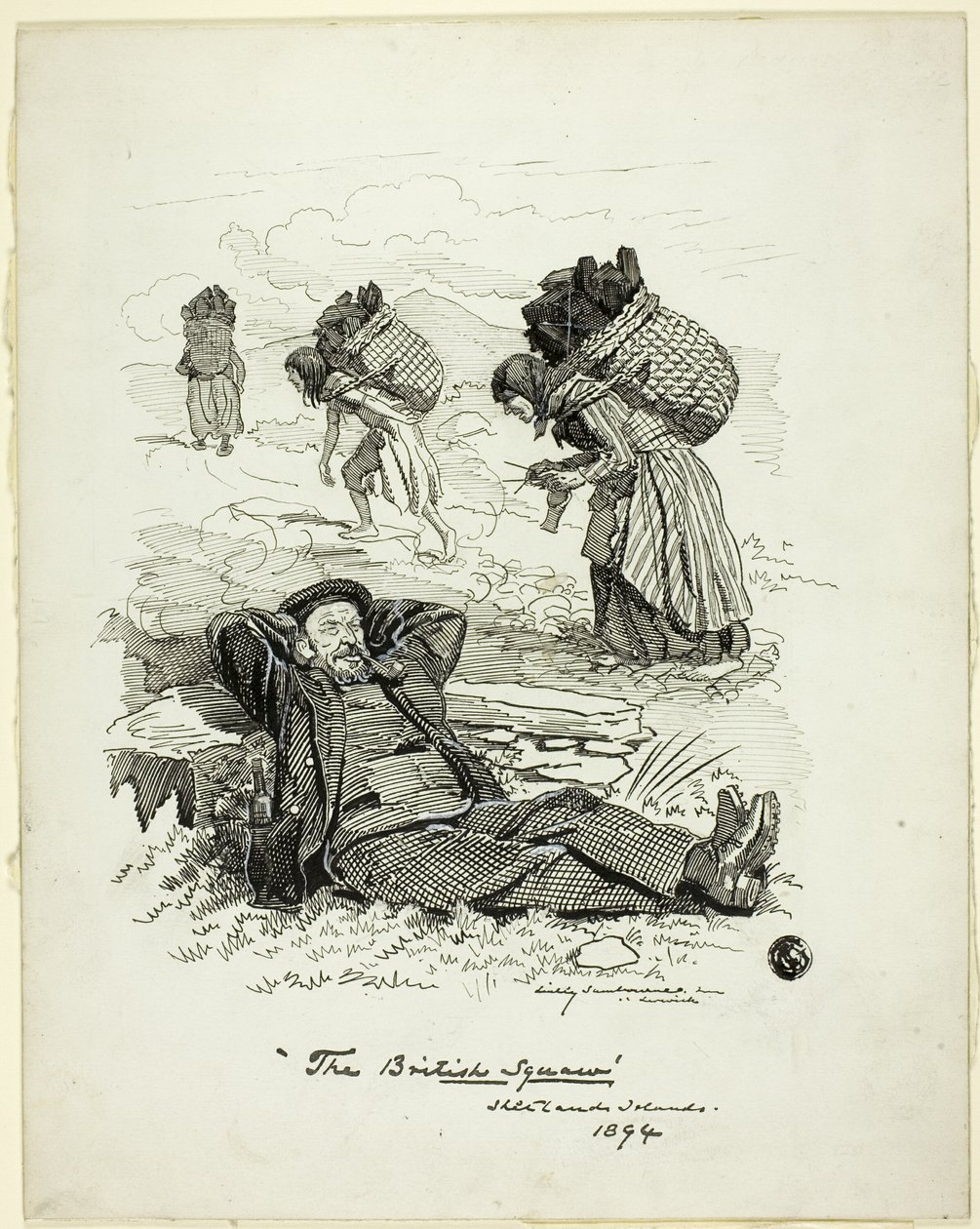 La graja británica, Islas Shetland de Edward Linley Sambourne