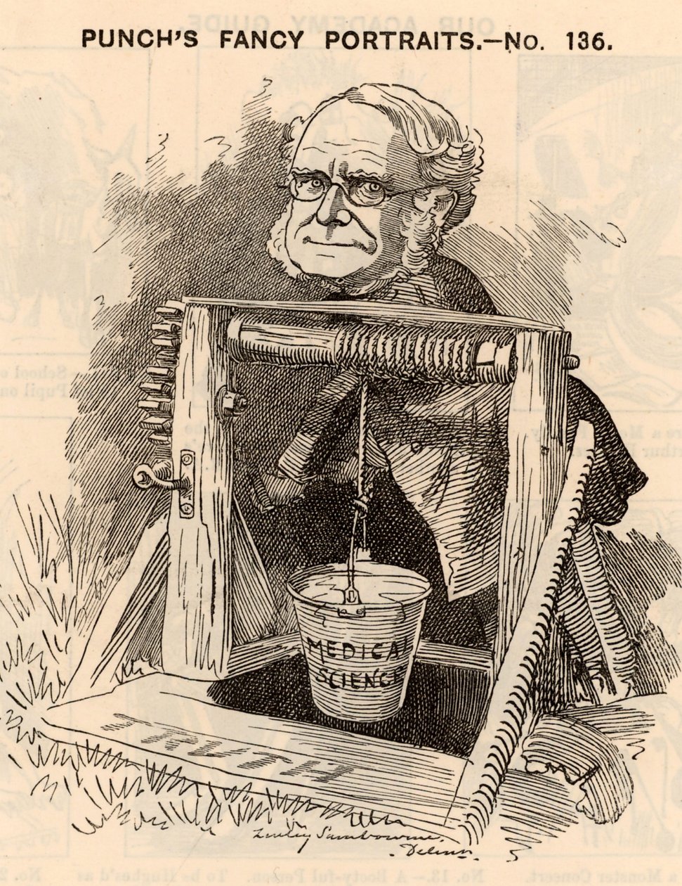 Thomas Spencer Wells (1818-1897) de Edward Linley Sambourne