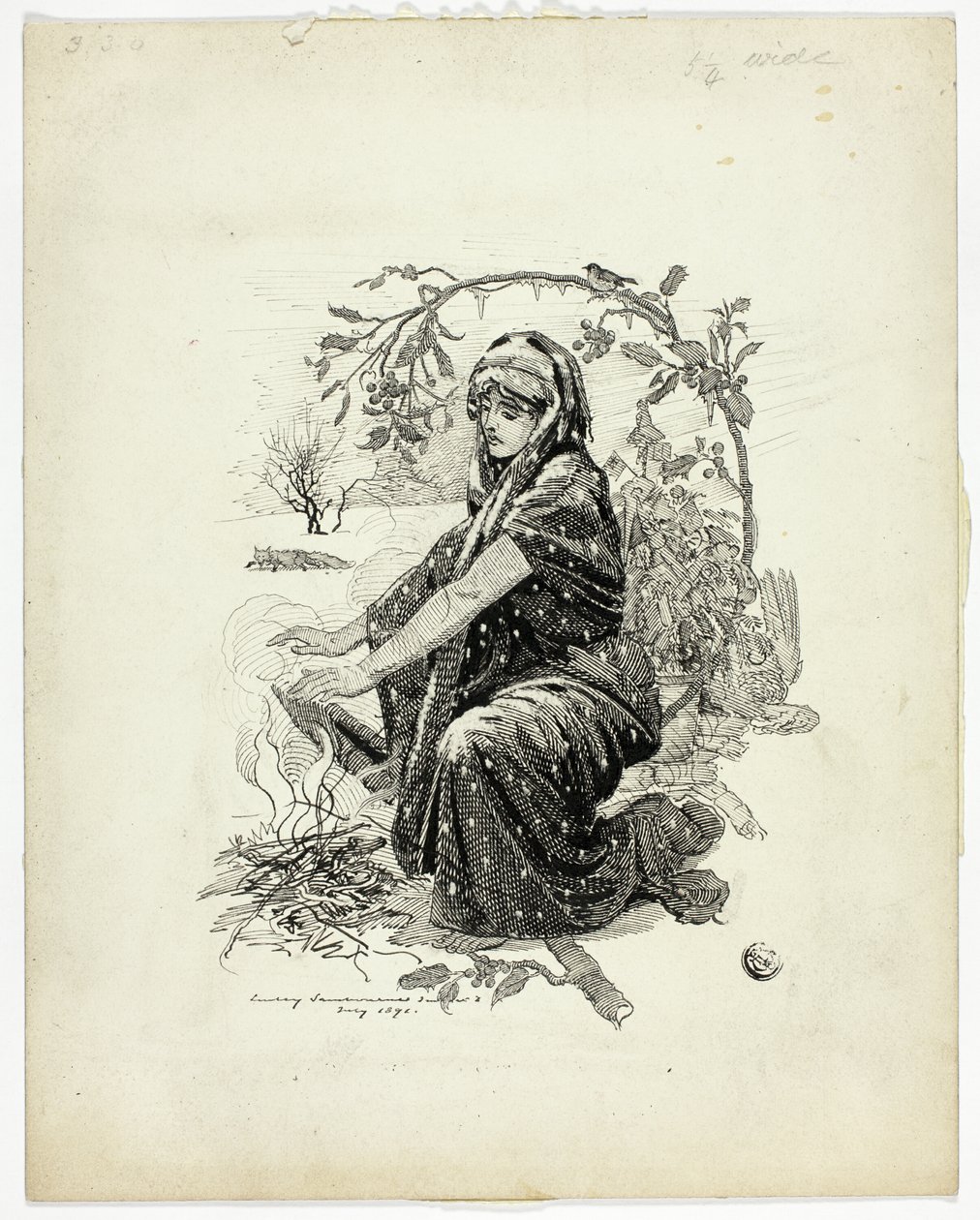 Invierno de Edward Linley Sambourne