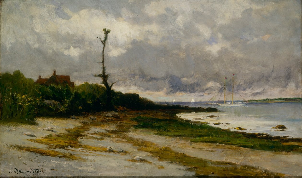 Paisaje cerca de Newport, R. I. de Edward Mitchell Bannister