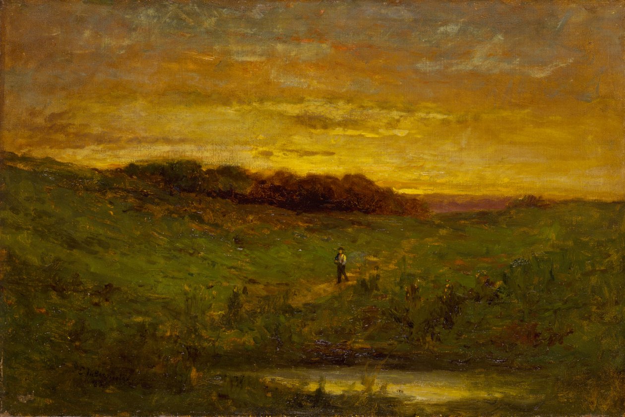 Atardecer, 1883 de Edward Mitchell Bannister