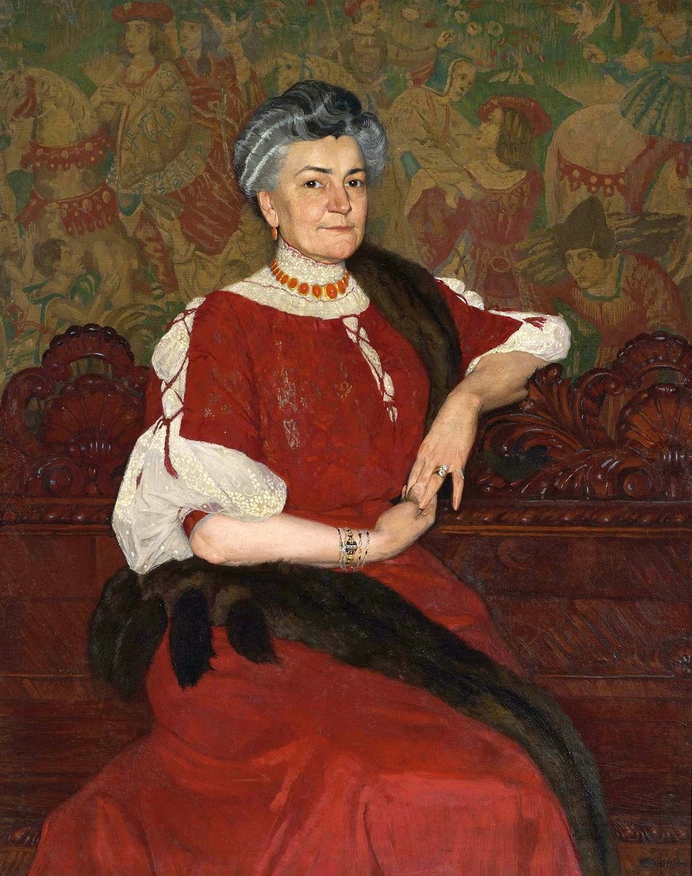 Retrato de la Sra. Herse de Edward Okun