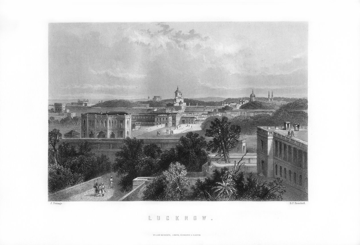 Lucknow, India, 1893 de Edward Paxman Brandard