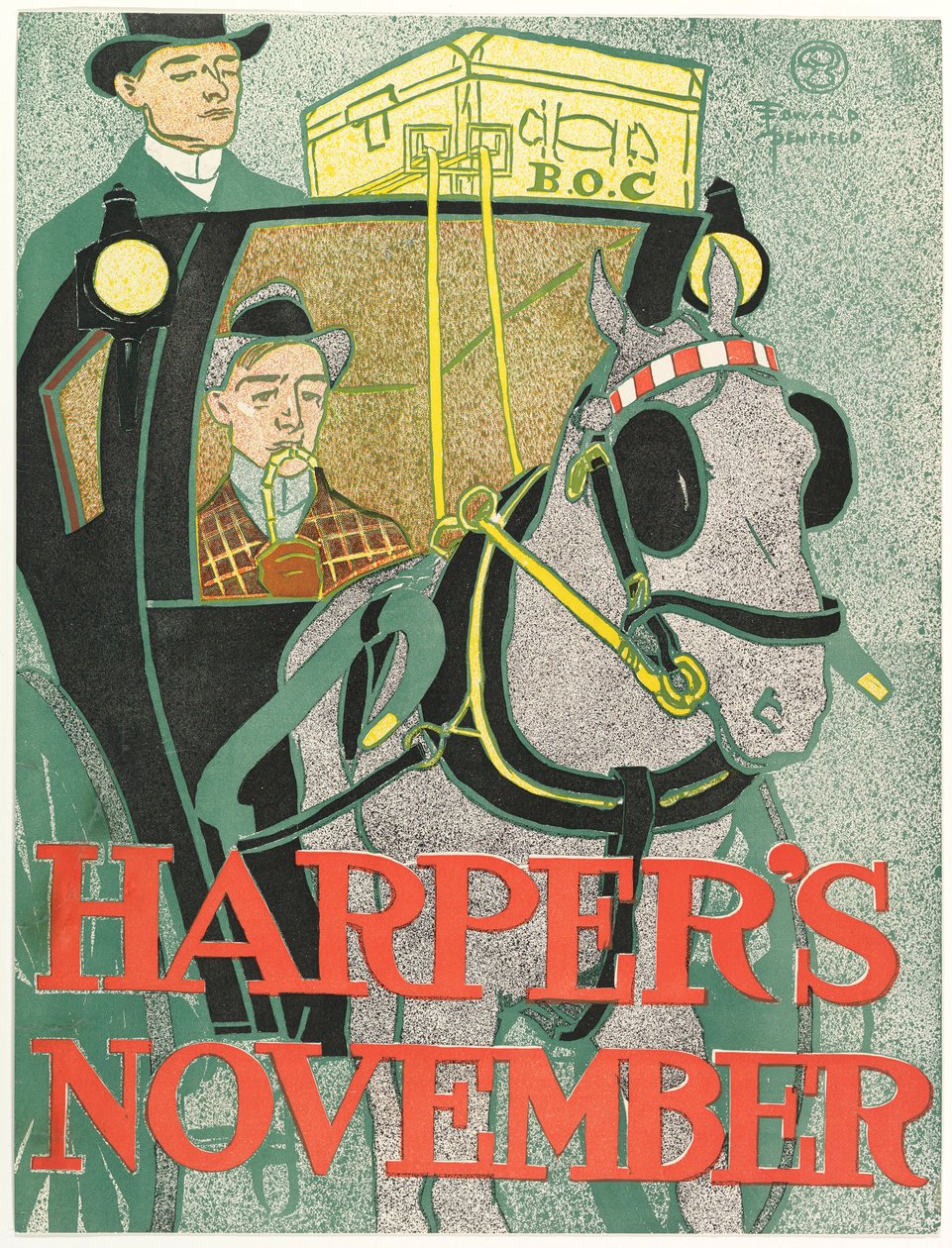 Harpers New Monthly Magazine, noviembre 1896 de Edward Penfield