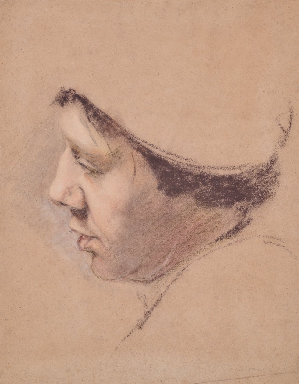 Perfil de un hombre de Edward Pretty