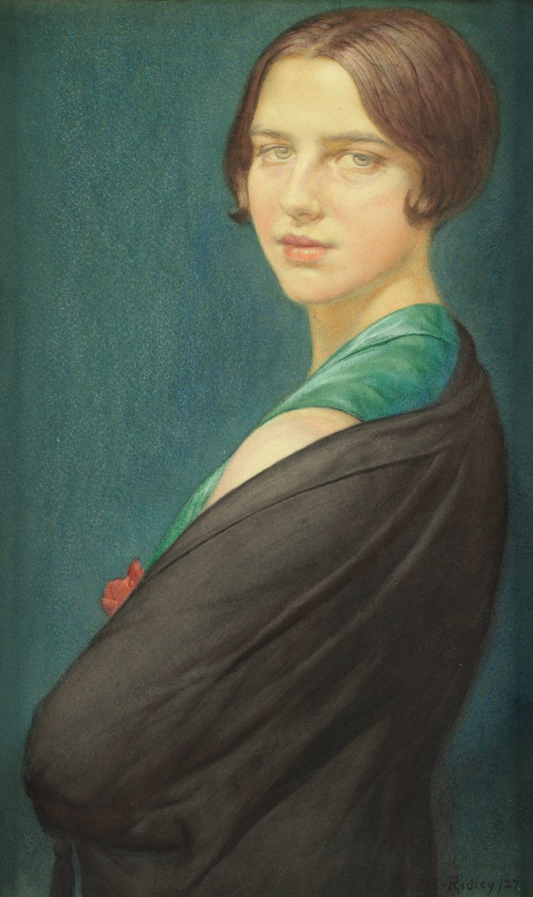 Isobel (acuarela) de Edward Ridley