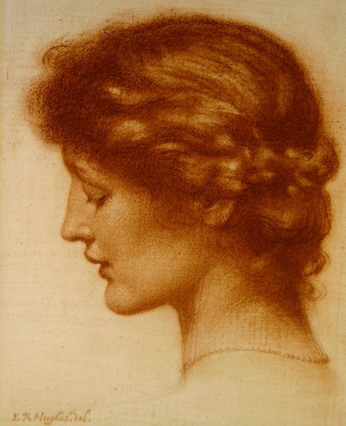 Retrato de Rosalind de Edward Robert Hughes