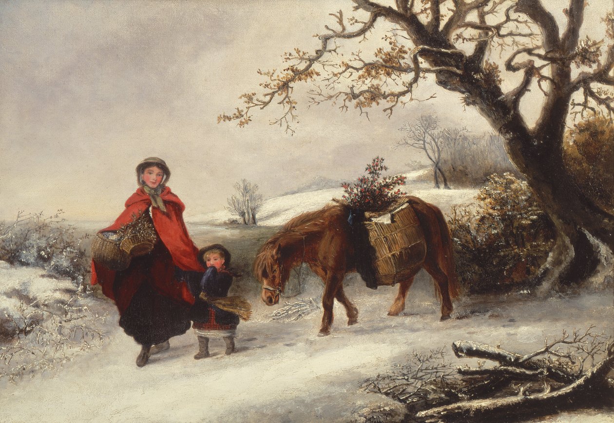 Llevando a Casa el Acebo de Edward Robert Smythe
