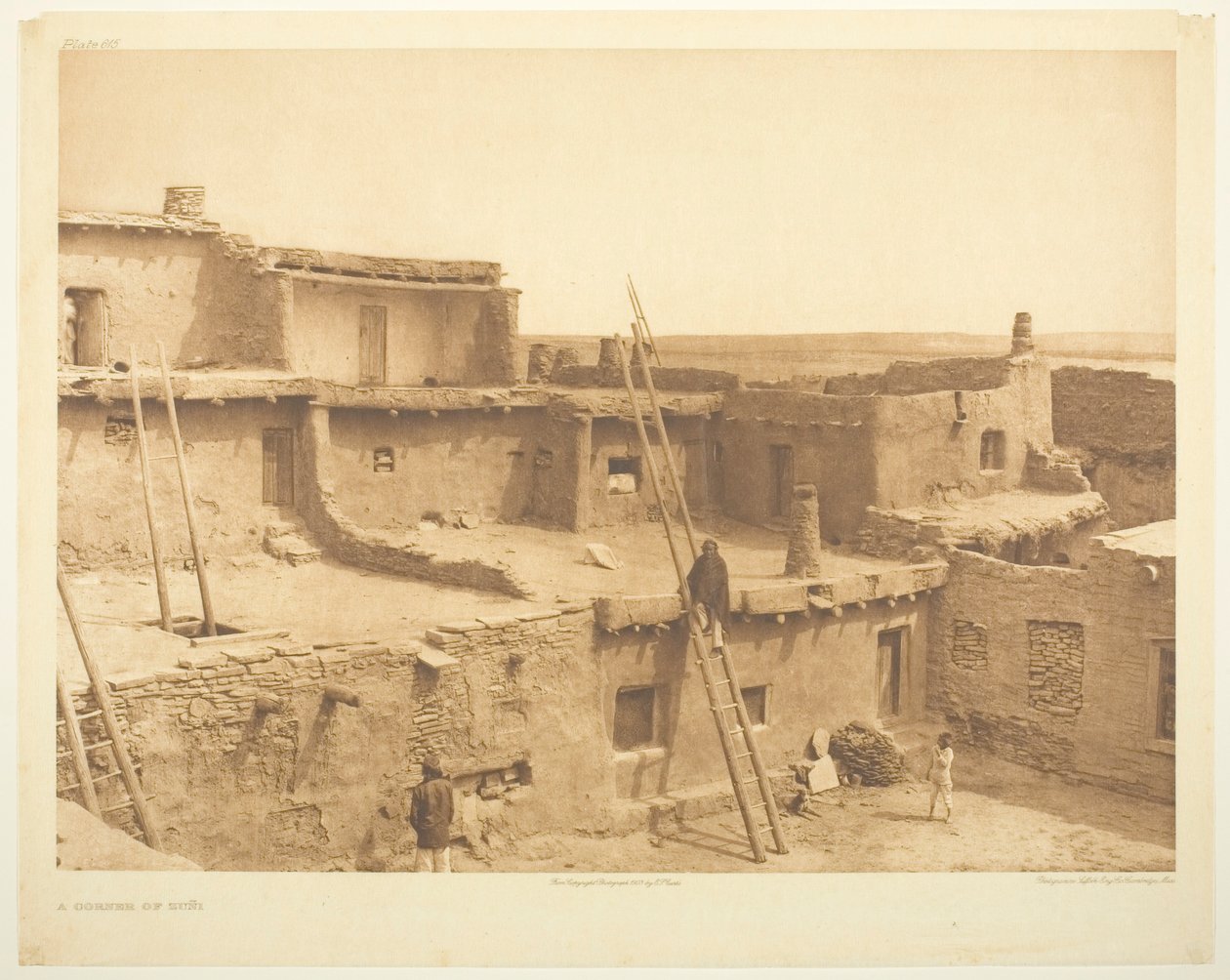 Un rincón de Zuni de Edward S. Curtis