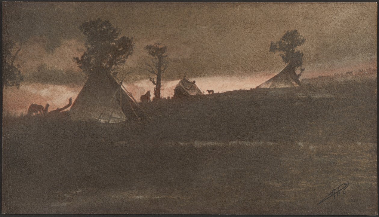 [Campamento] de Edward S. Curtis