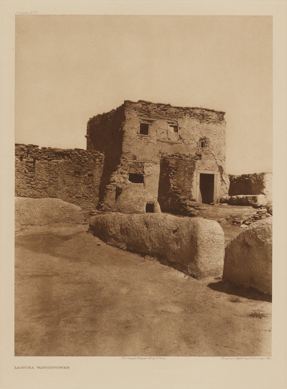 Atalaya de Laguna de Edward S. Curtis