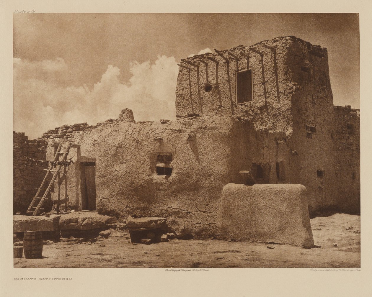 Atalaya de Paguate de Edward S. Curtis