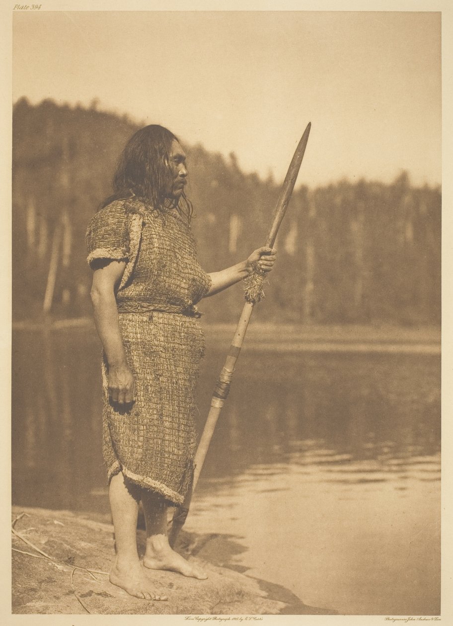 El ballenero-Clayoquot de Edward S. Curtis