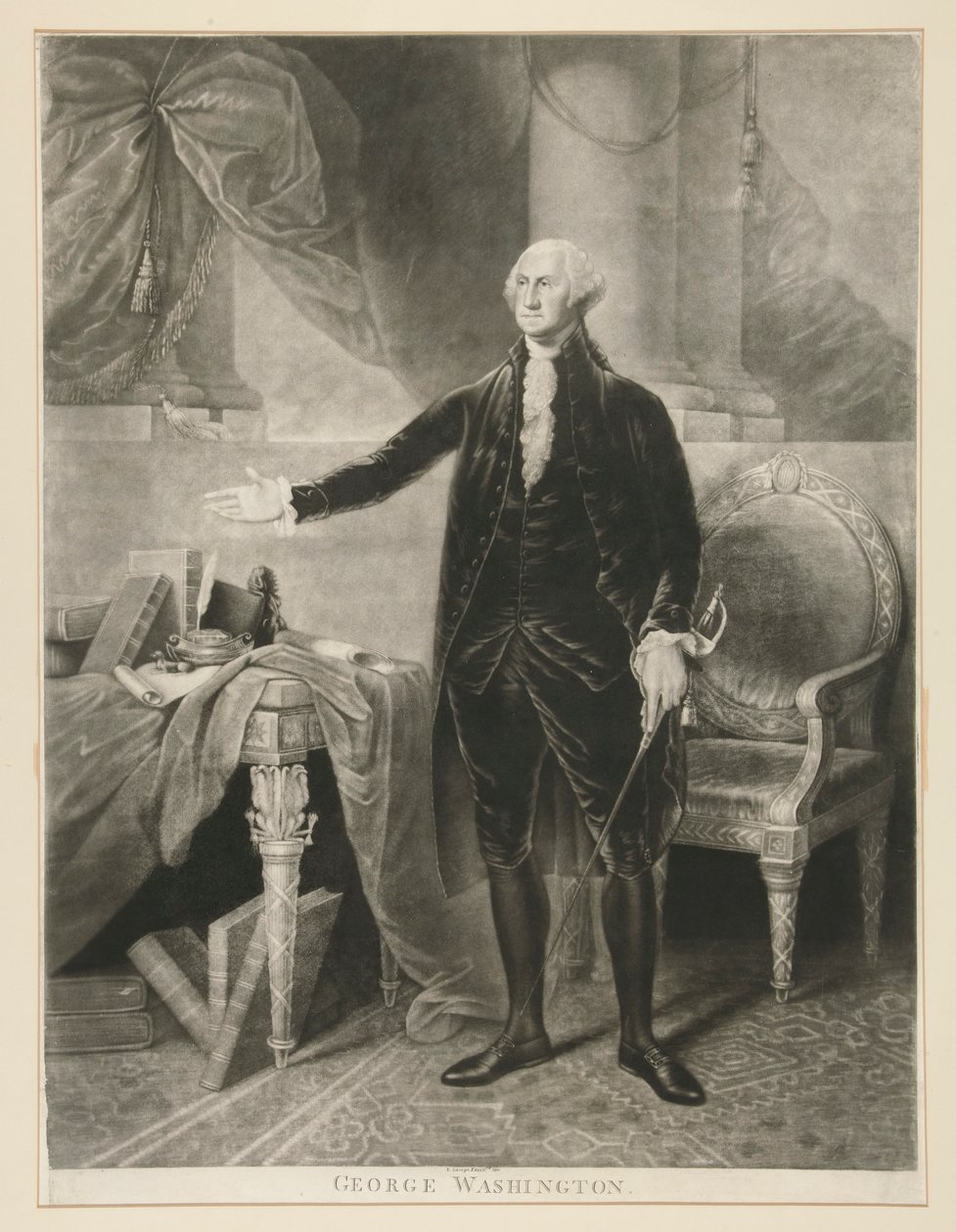 george washington de Edward Savage