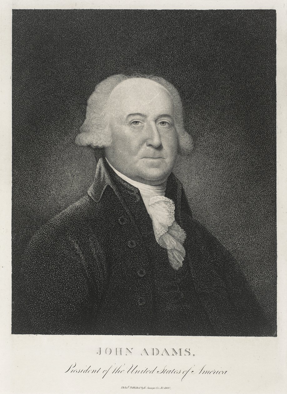 John Adams, Segundo Presidente de los Estados Unidos de Edward Savage