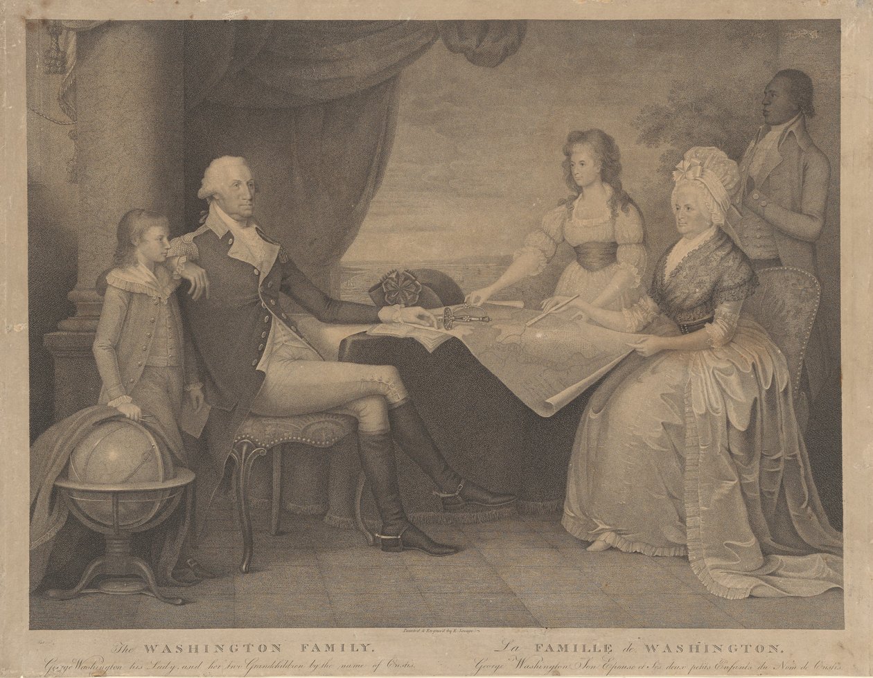 La familia Washington de Edward Savage