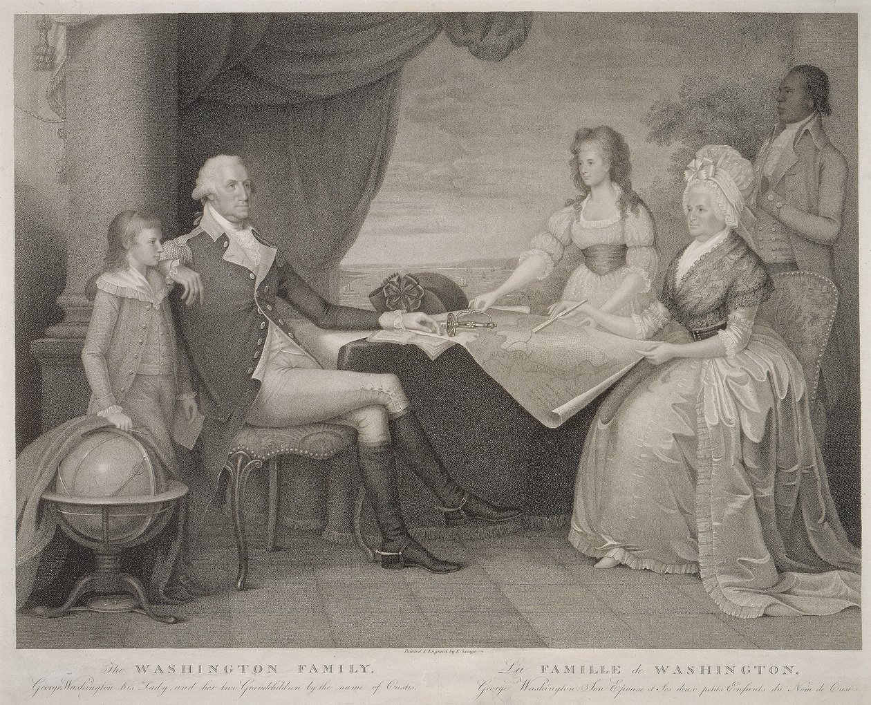 La familia Washington de Edward Savage